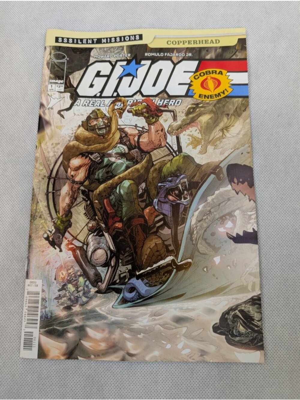 GI Joe ARAH SSSilent Missions COPPERHEAD #1 2 Issue Variant Set Image 2026 - Picture 6 of 8